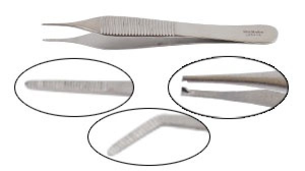 Photo2: Adson Dressing & Tissue Forceps (2)